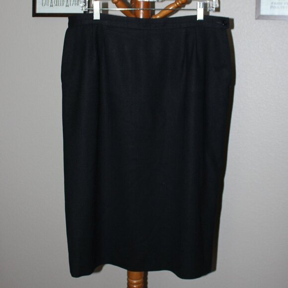 Pendleton Lined Wool Pencil Skirt Size Estimated at Large - Picture 1 of 6